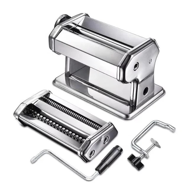 Small Stainless Steel High Quality Manual Multi-functional Mini Manual Home Use High Quality Small Noodle Making Machine
