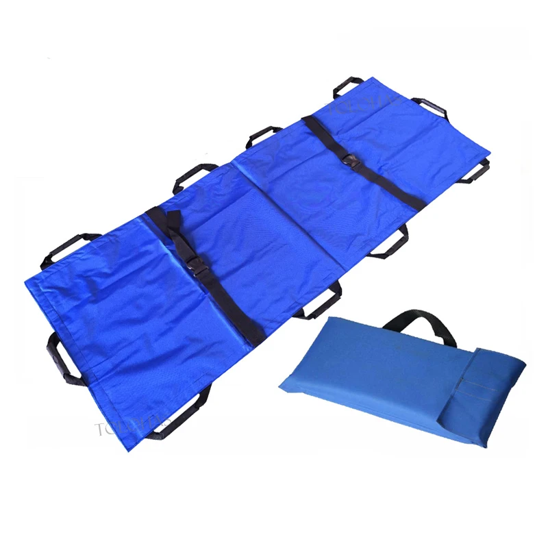 LHKE4 Foldable Lightweight Soft Stretcher Emergency Slide Patient Transfer Sheet With Carry Bag