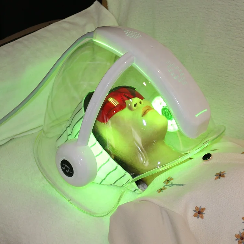 Оливковое масло красоты отбеливания кожи в Корейском стиле Oxigen лицевая машина корки zuurstof светодиодная купольная камера Гипербарической кислородной терапии машина для лица