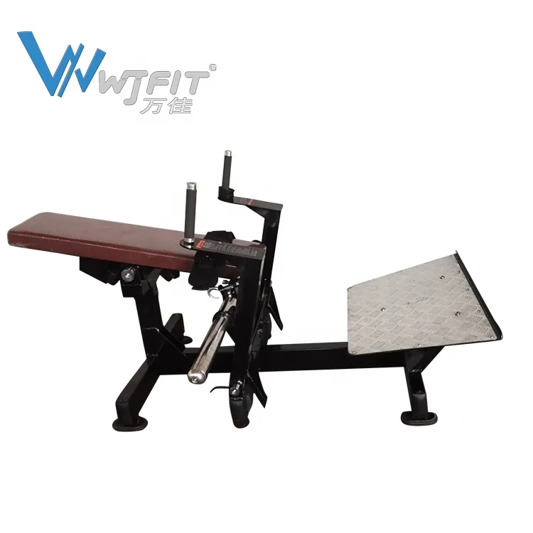 Commercial Gym Equipment Strength Exercise Hip Thrust Machine Fitness Plate Loaded Hip Thruster Glute Bridge Machine