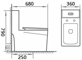 bathroom toilets multicolor luxury gold line design grey black inodoros sanitary ware one piece toilet