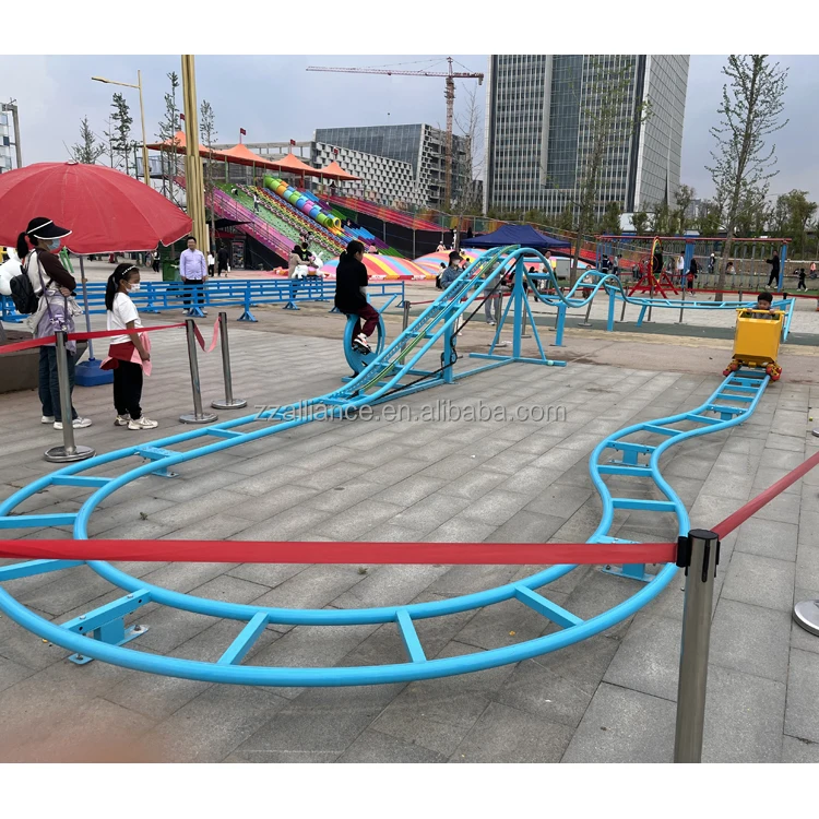 outdoor park no power roller coaster children amusement park rides indoor children center