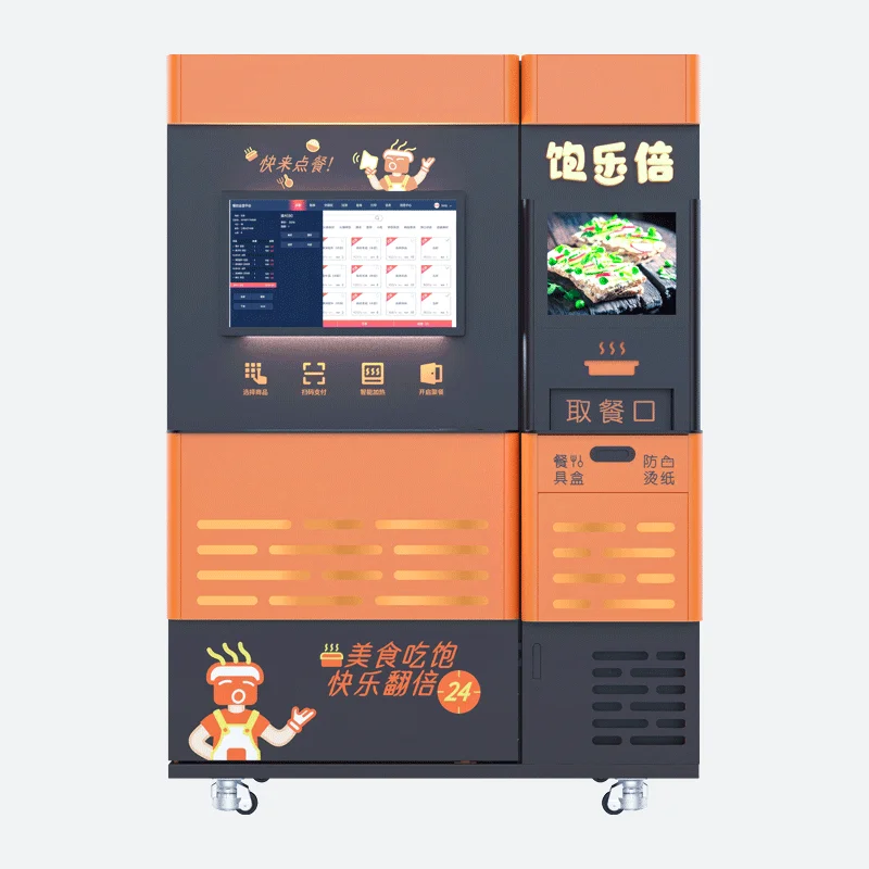 Outdoor Business Self-Service Fast Food Automatic Small Ramen Vending Machines For Sale