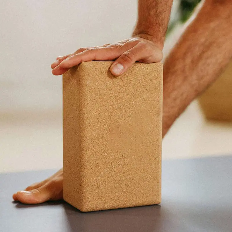 Fitness Equipment Pilates Yoga Bricks Blocks Women Custom Cork Yoga Blocks with Logo