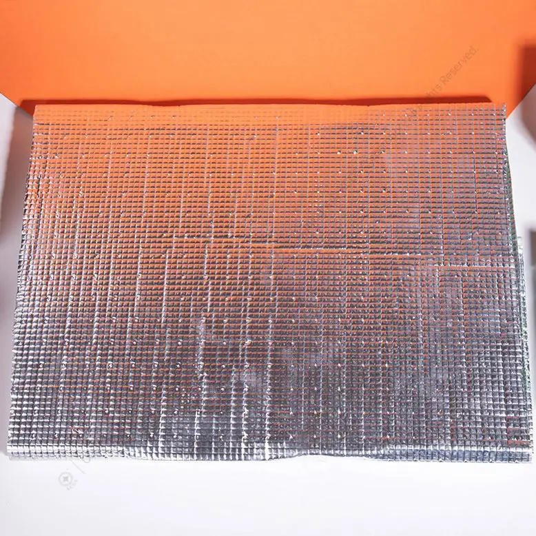 Al Foil/Ldpe Insulation Materials Silver Foil Insulation For Radiators Bubble Foam Foil Insulation Mat