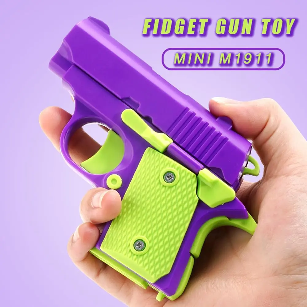 Игрушечный пистолет с 3D-принтом Гравитационный игрушечный мини-1911 пластиковый маленький для детей оптовая продажа