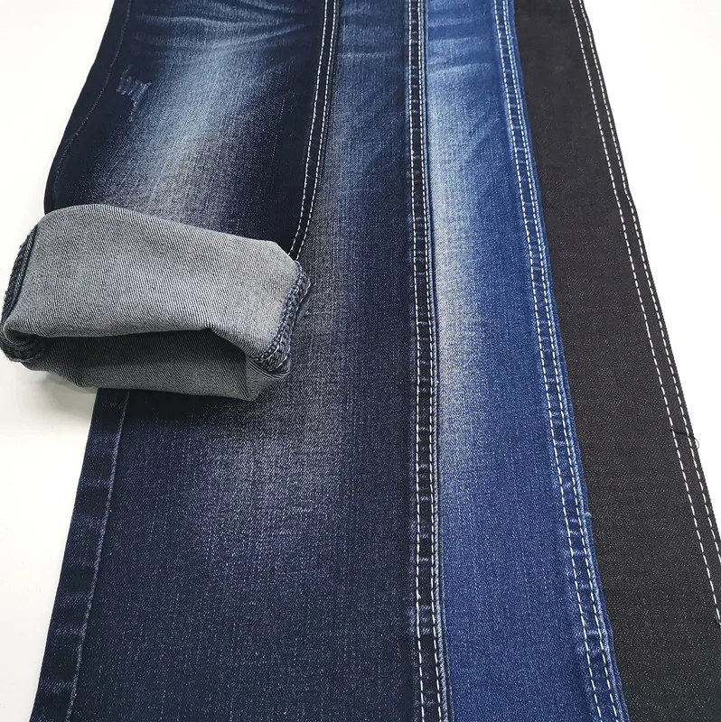 Wholesale Stock Price Denim Fabric GK8571 Slub Jeans Fabric Manufacturer