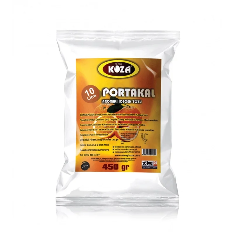 Cold OrangeFlavoured Powder
