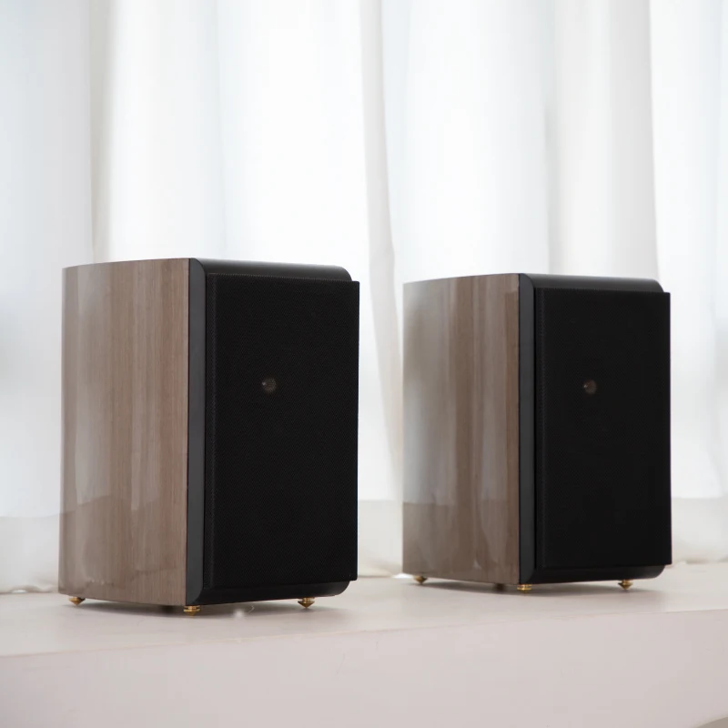 Высокое качество звука 4 дюйма аудио hi-fi колонки 2 1 полный спектр пассивный Древесины