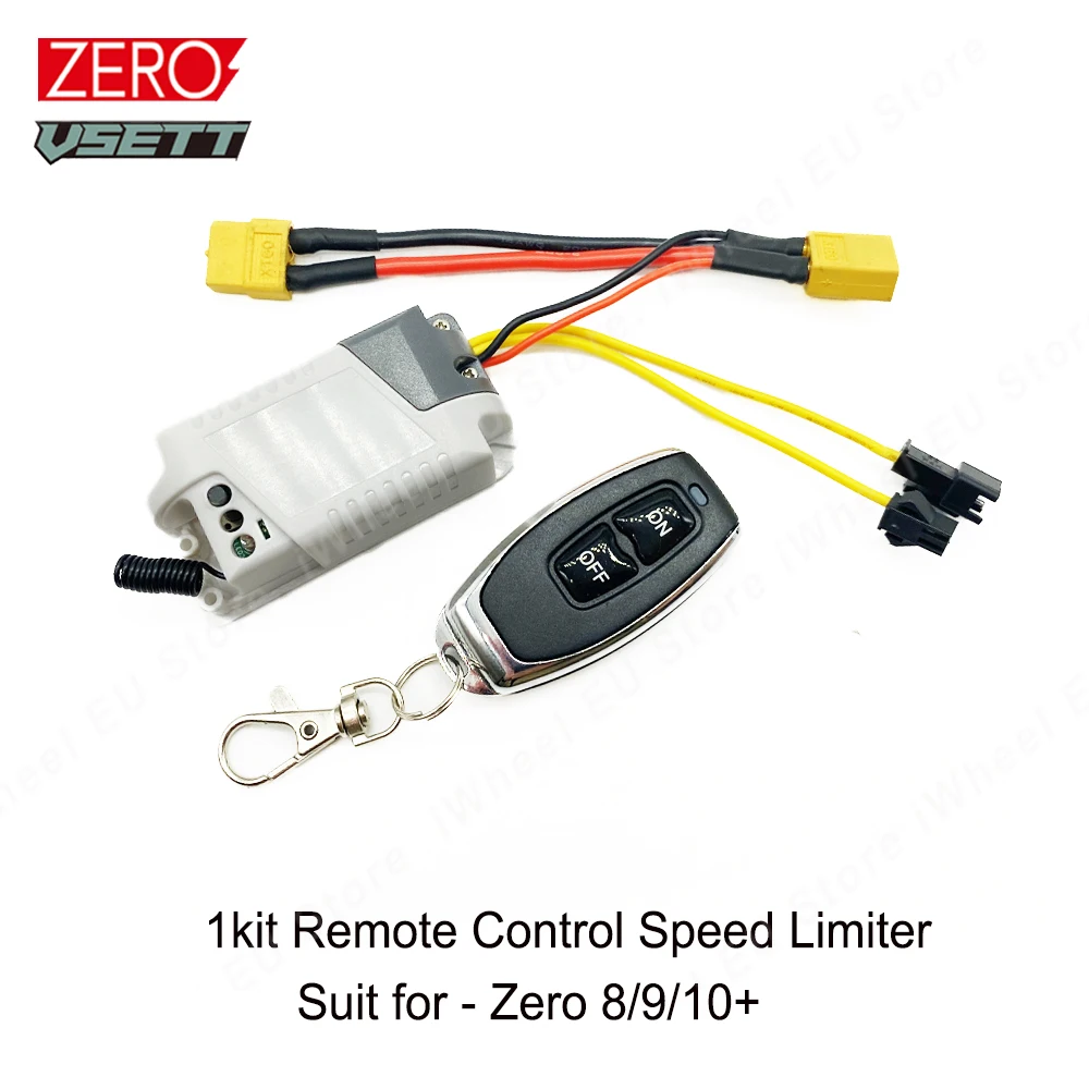 Zero 8/9/10+ VSETT 10+ Remote Control Speed Limiter Device with 25km/h Speed Limit for Zero 8/9/10/10+/11+ VSETT 8/9/10+/11+