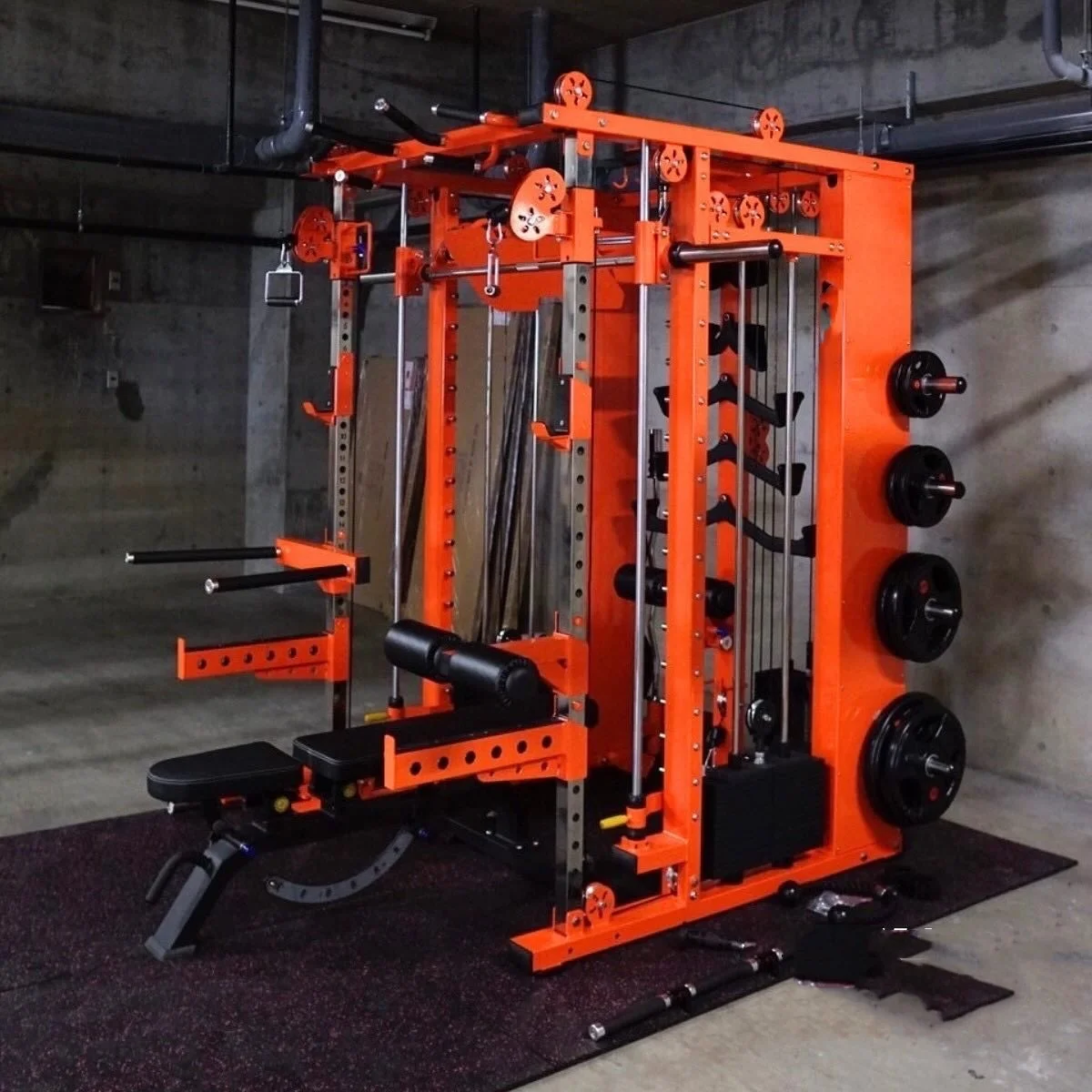 Wholesale Gym Equipment And Machines Sports Entertainment Products All In One Multi Functional Smith Machine Multigimnasio