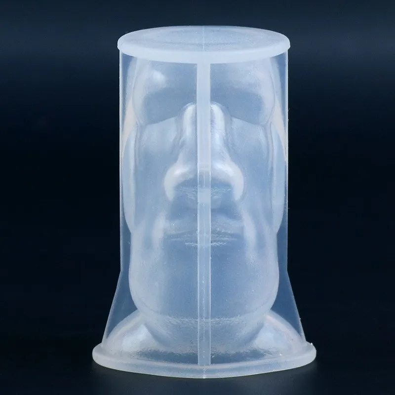 Silicon Mold Candles Epoxy Resin Rubber Baking Cake Candle Soap Ice Molder Silicone Easter Island Giant Molds