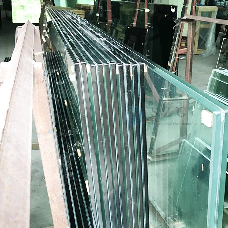 Flat and curved custom tempered laminated glass with PVB SGP EVA thick 4+4mm 5+5mm 6+6mm 8+8mm 10+10mm 12+12mm