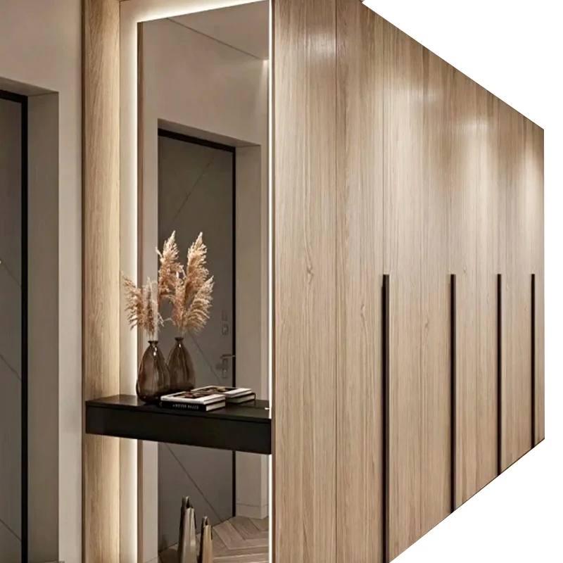 Sliding Door Wardrobe Corner Cabinet Top