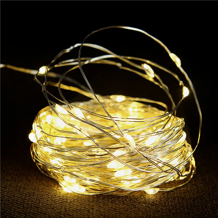 Fast Shipping Festival Theme Party Supplies Colorful Novelty eid mubarak decorations Led Christmas Tree Lights String