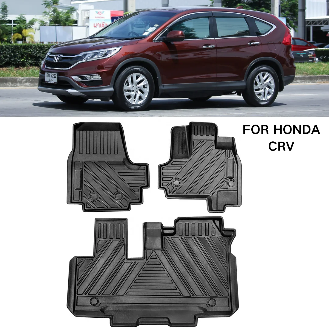 3d 5d TPE автомобильные коврики для HONDA CR-V CRV 2012-2017 2018 2019 2020 2021 подушки на заказ