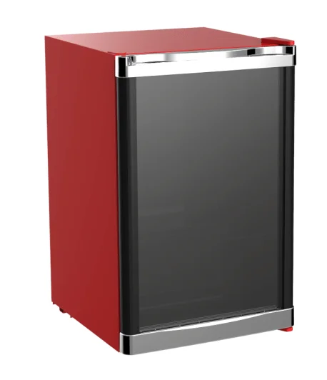 stainless steel door frame beverage and wine cooler small bar fridge home refrigerator