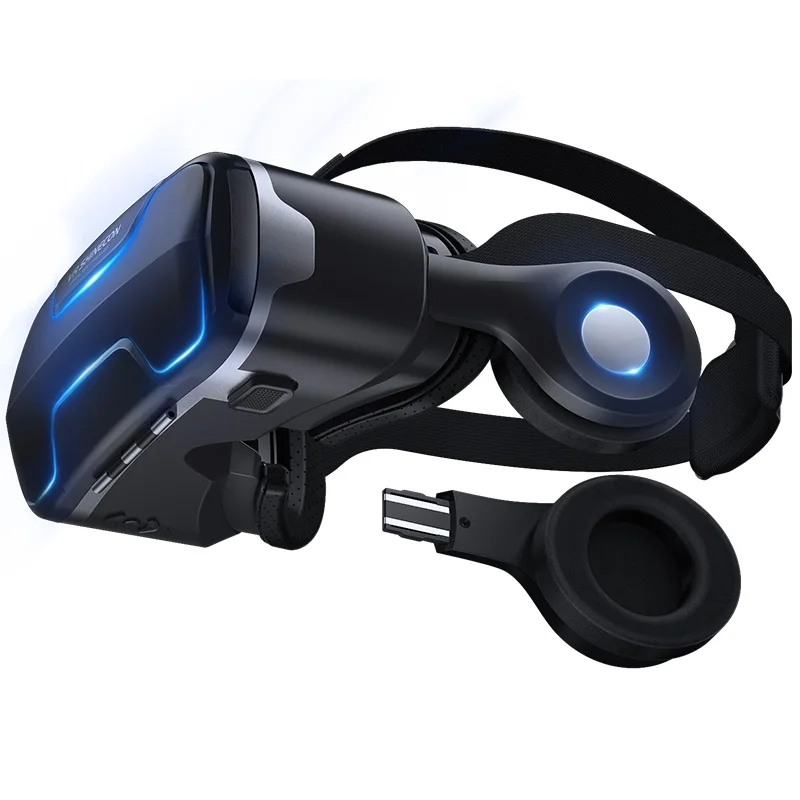 Virtual Reality 3d Headset Vr Glasses With Earphone Headphone VR