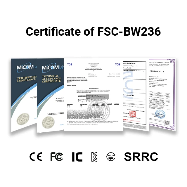 Feasycom IoT High-speed Bluetooth 5.0 802.11 a/b/g/n RTL8720 Dual-core Industrial Mini Combo Wifi BLE Module