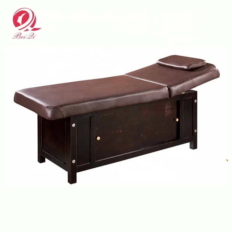 High quality body facial cosmetic electric spa table massage bed