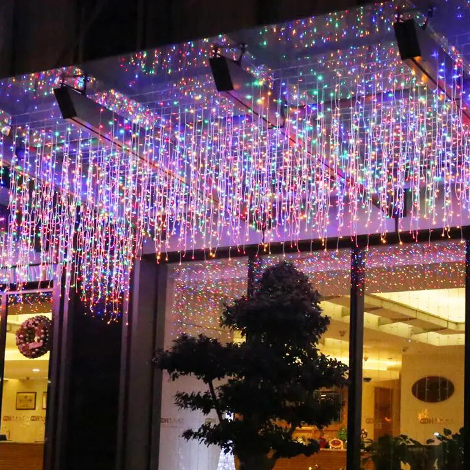 Factory IP44 Outdoor Rabbit Decoration Lighted Christmas Tree Led Strip Light