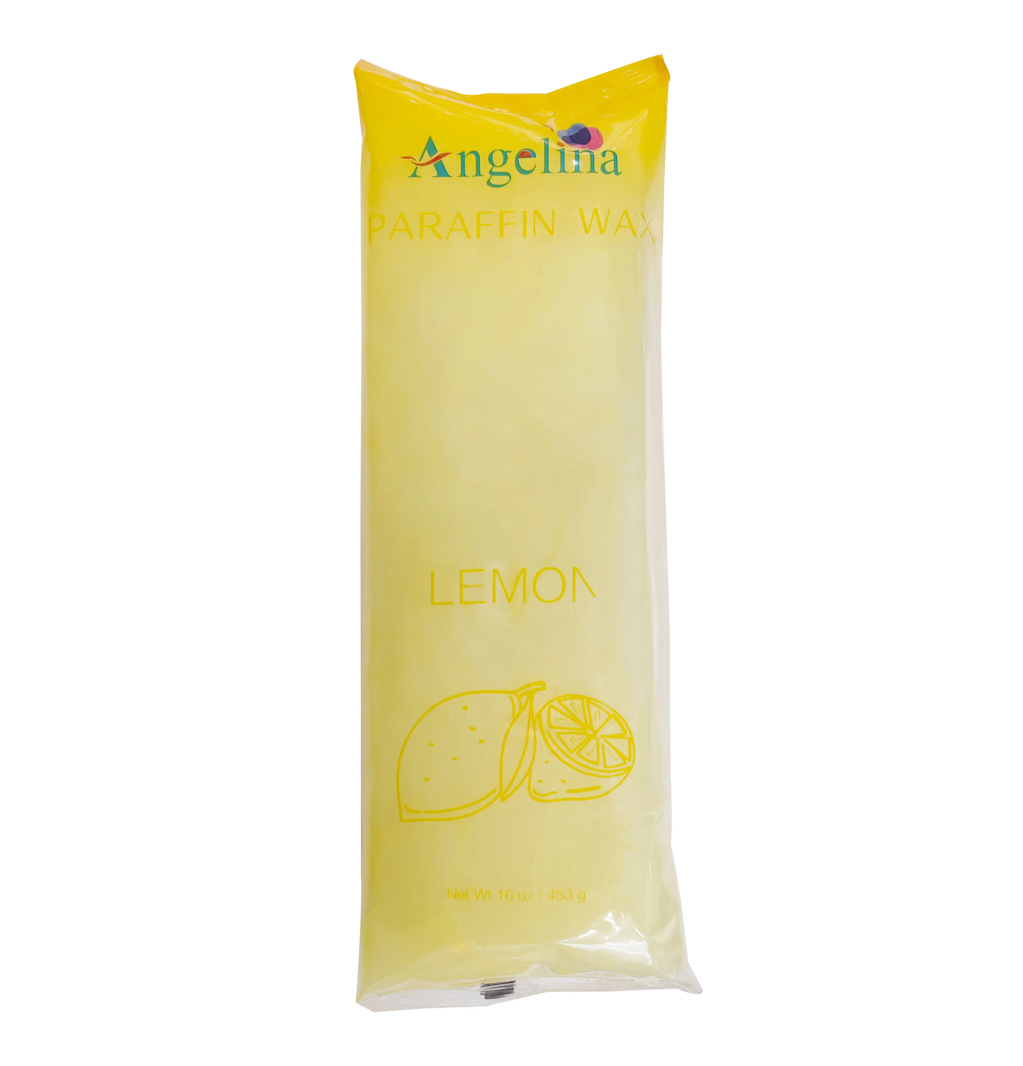 Essential Oil 453g Lemon Paraffin Wax For Salon Spa Beauty Use  Personal Use Skin Care For Hand And Foot Care OEM