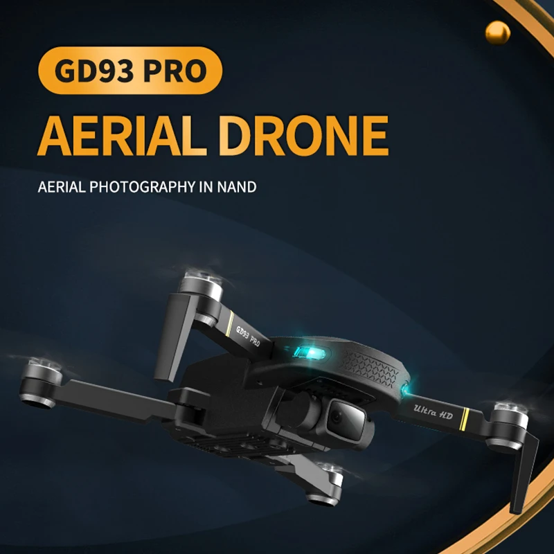 2022 Global Drone GD93 Pro 6K ESC Camera+4K Camera Long Distance Remote Control Drone Intelligent handheld