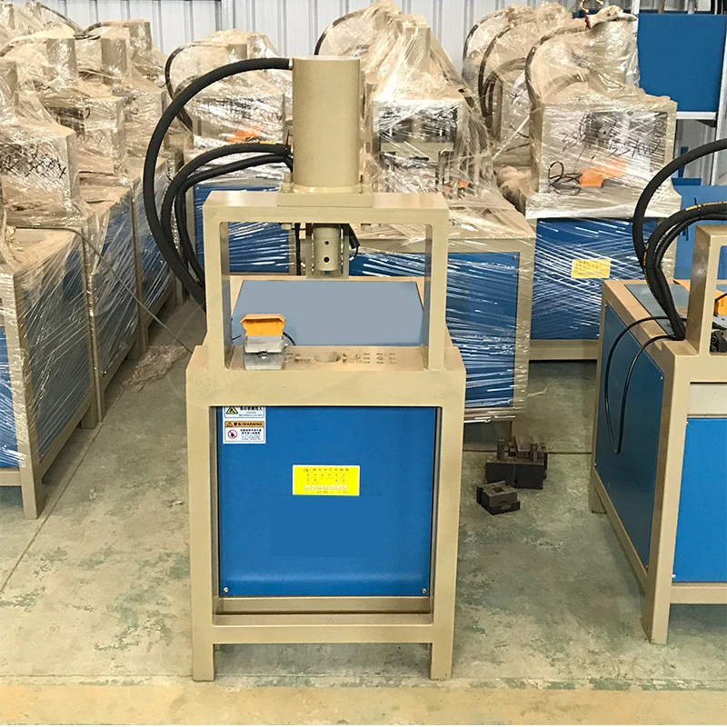 Semi-automatic tube arc punching machine, pipe tube notcher, metal pipe notching machine