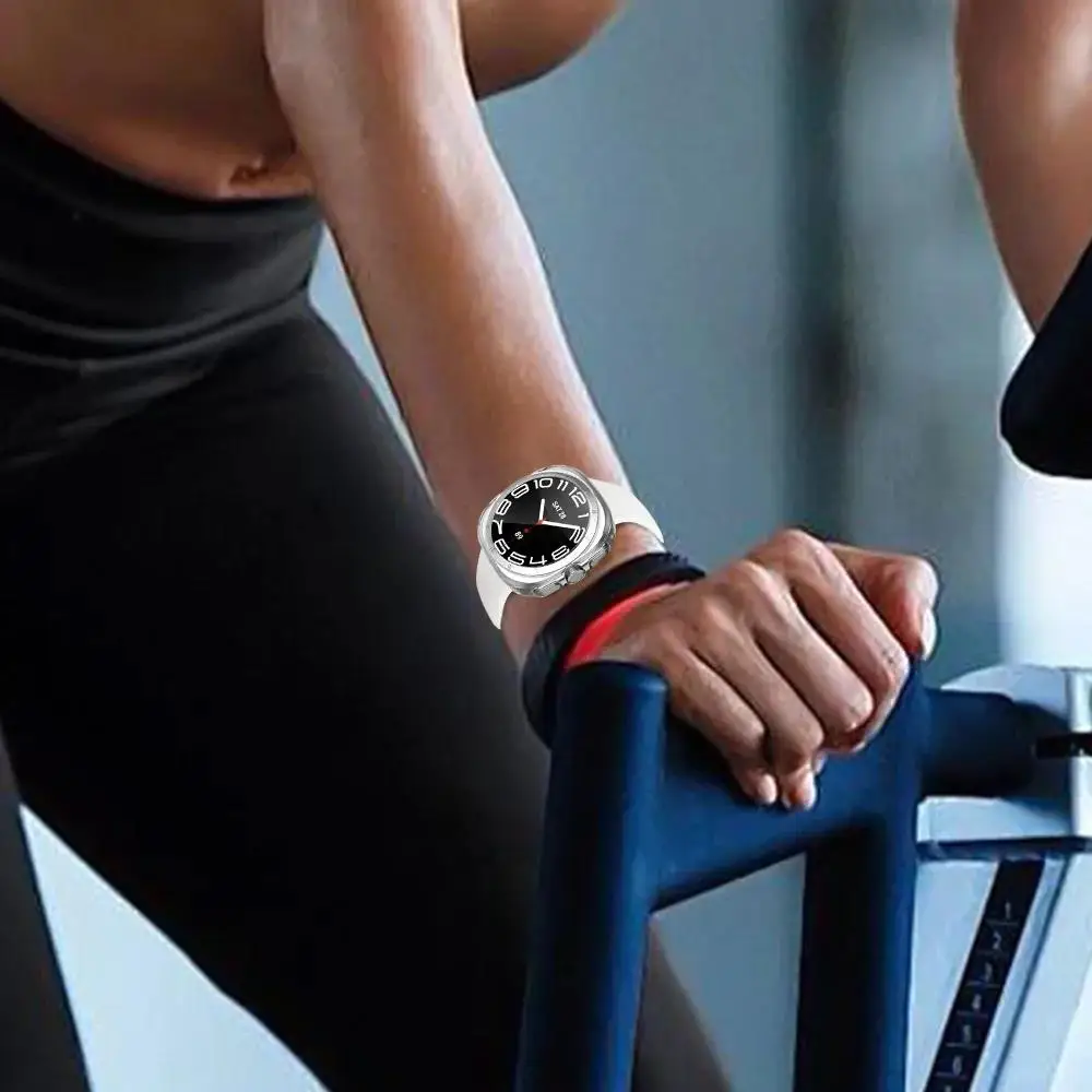 Защитный чехол для Samsung Galaxy Watch 7 Ultra 47 мм мягкий ТПУ покрытие бампер ультра аксессуары