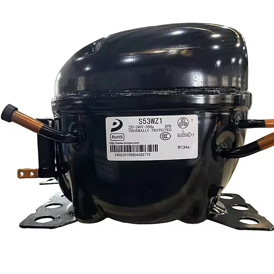 Don-per S53WZ1 S50CZ1 R134a 1/8hp Refrigerator freezer Compressor Individual Carton Package