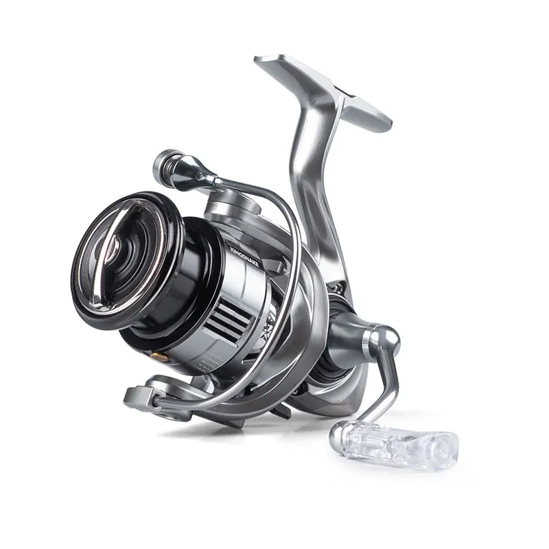 LINNHUE Spinning Reel KS1500 2500 7bbs Screw-in Handle Carbon Fiber Body Seawater Anti-Rust Waterproof Sea Fishing Reel