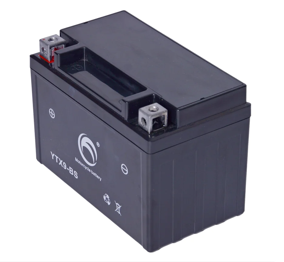 High Quality Factory Customized YTX9-BS 12V 9AH Maintenance-Free Motorcycle Cranking Battery AGM Batteries For Motorcycles