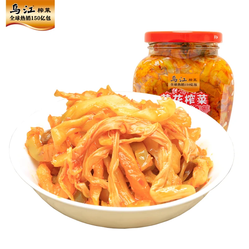 Chongqing Wujiang Fuling Mustard Crispy 300g Yellow Flower Mustard