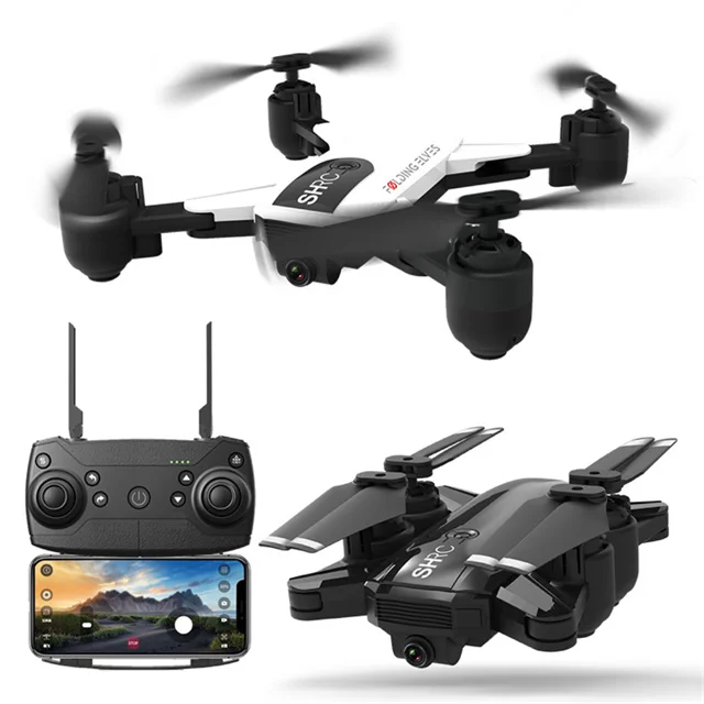 1080p camera 100m remote distance Black online buy 4K camera hd selfie drone