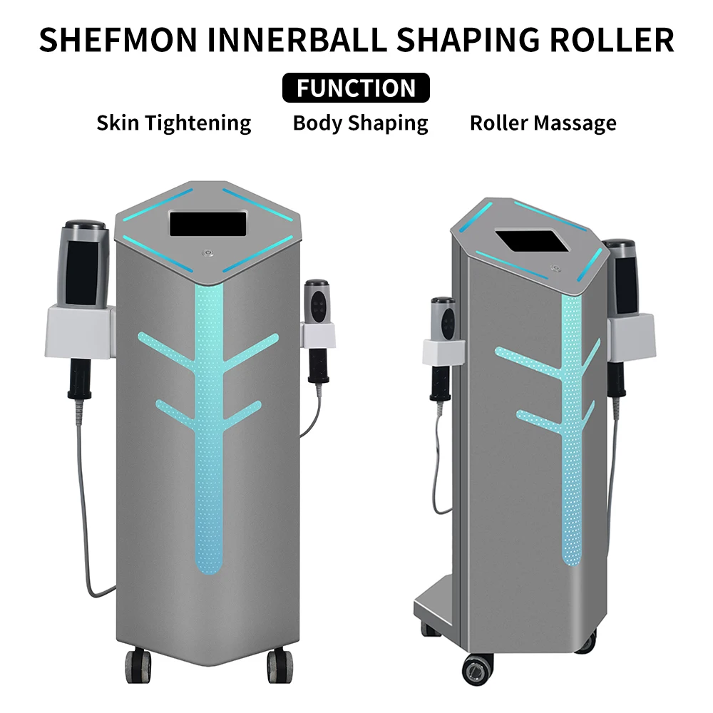 New Arrivals Products Anti Cellulite Roller Massager Lymphatic Drainage Machine Inner Ball Roller Slimming Machine For Face Body