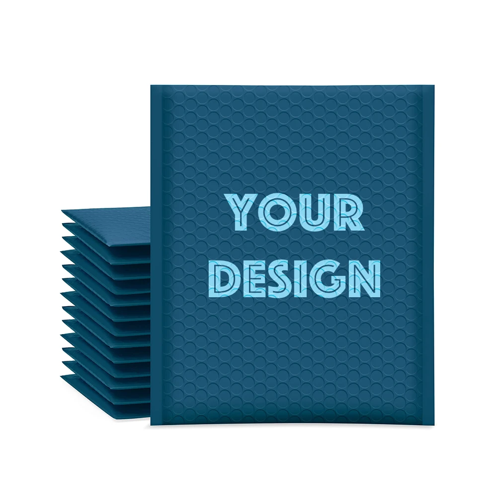 Custom Factory Direct Kraft Paper Padded Bubble Mailing Envelope Bags Kraft Bubble Mailer For Packaging