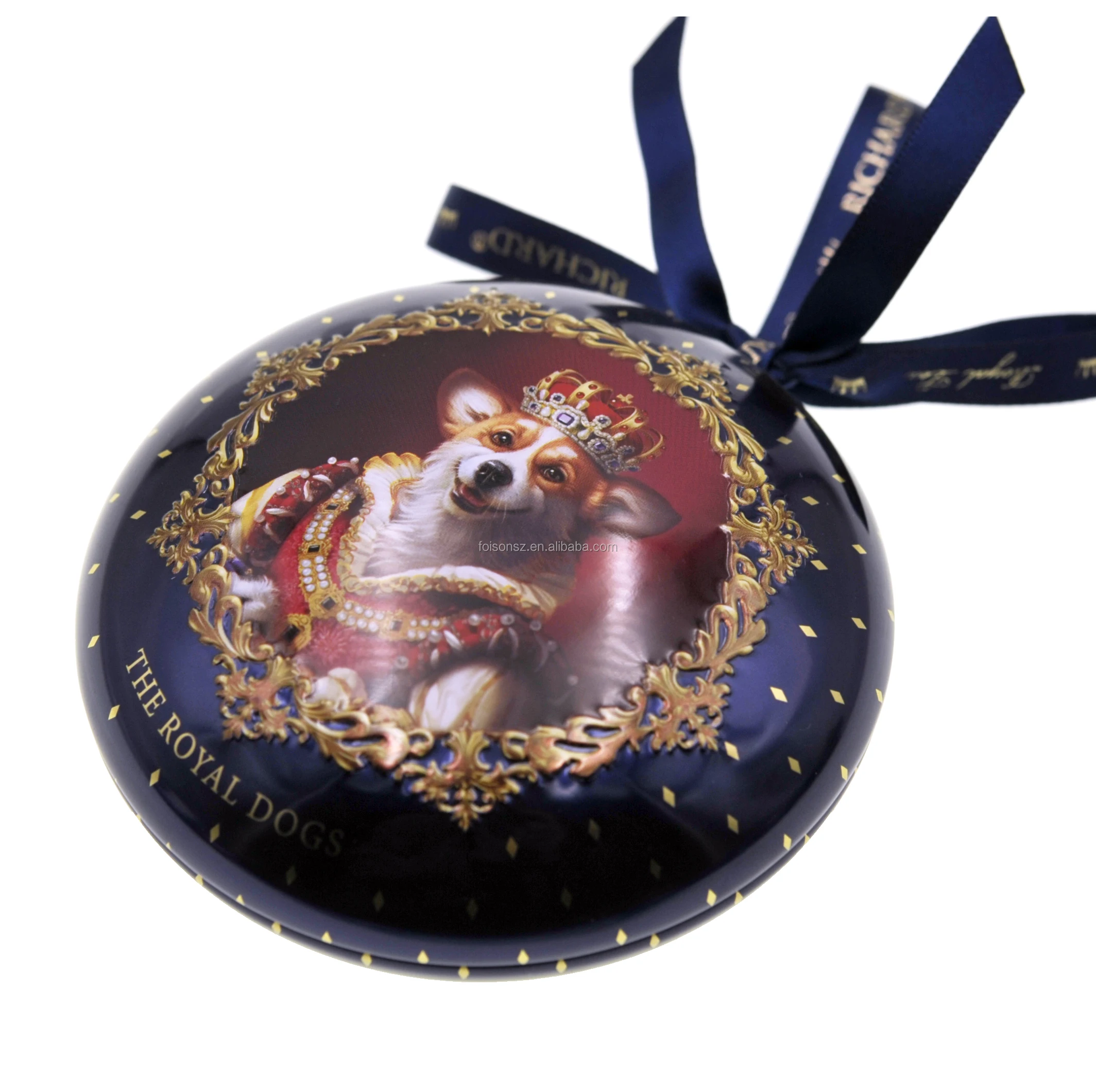 New design UFO round shaped tin box candy mint chocolate container