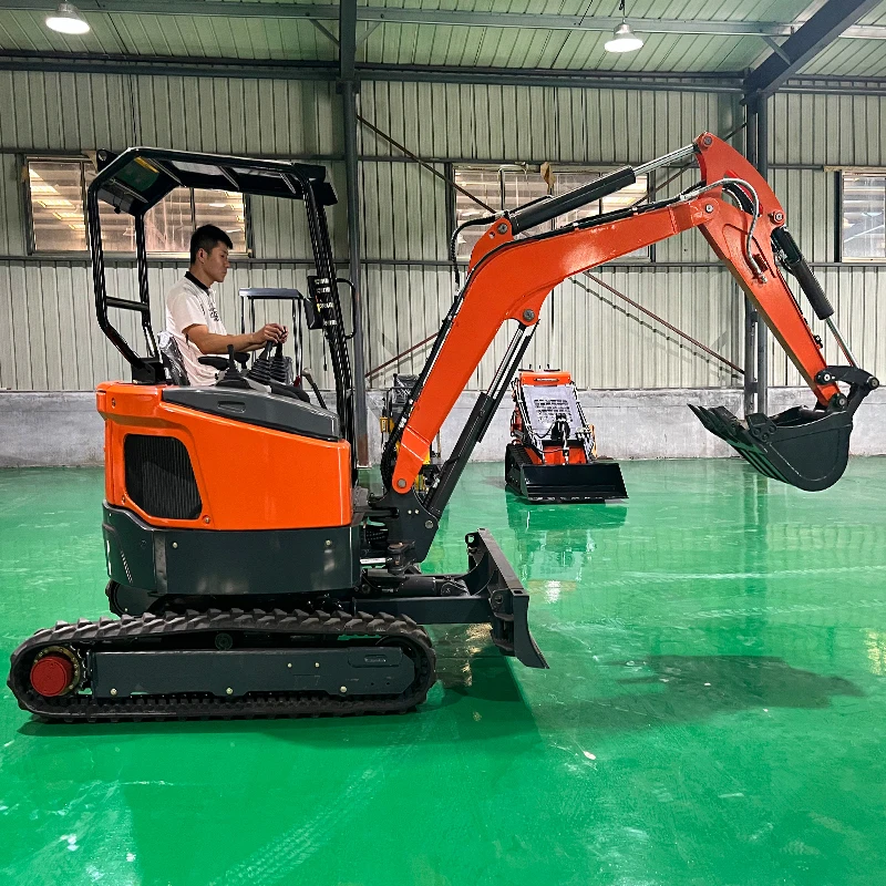 EPA 2.8 Ton 3 Ton 3.5 Ton Mini Excavator Hydraulic Diesel Crawler Digger Main Arm Swings Left And Right
