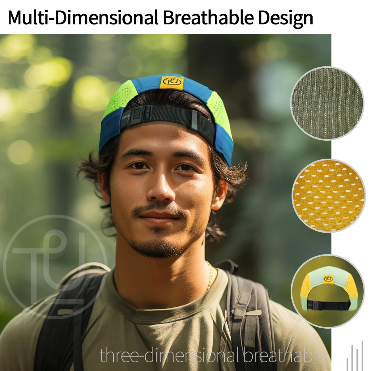 Ту производительность пустая теннисная индивидуальная Регулируемая дышащая впитывающая пот 5-панельная шляпа для гольфа бега Кепка