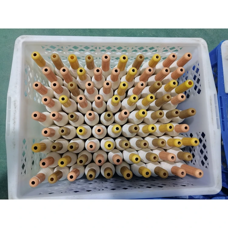 Custom Linen Yarn Bed Flax Woven Fabric Yarn Spun Silk Sliver