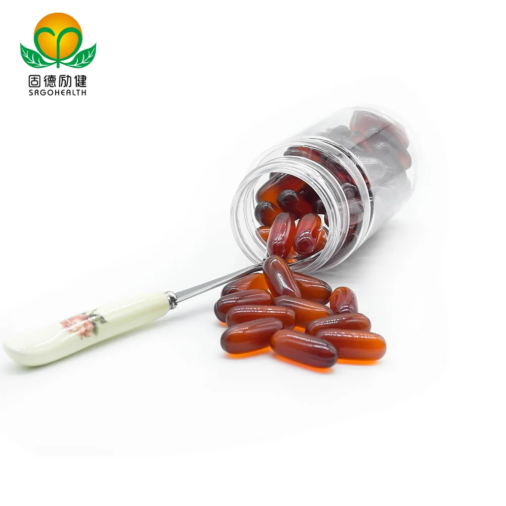 Food Supplement Lecithin Softgel Capsule