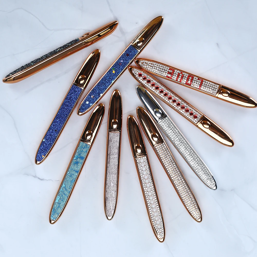 
Magnetic eyelashes eyeliner set logo gold and brown mini liquid waterproof lashglue pen eyeliner with eyeliner glue pen 