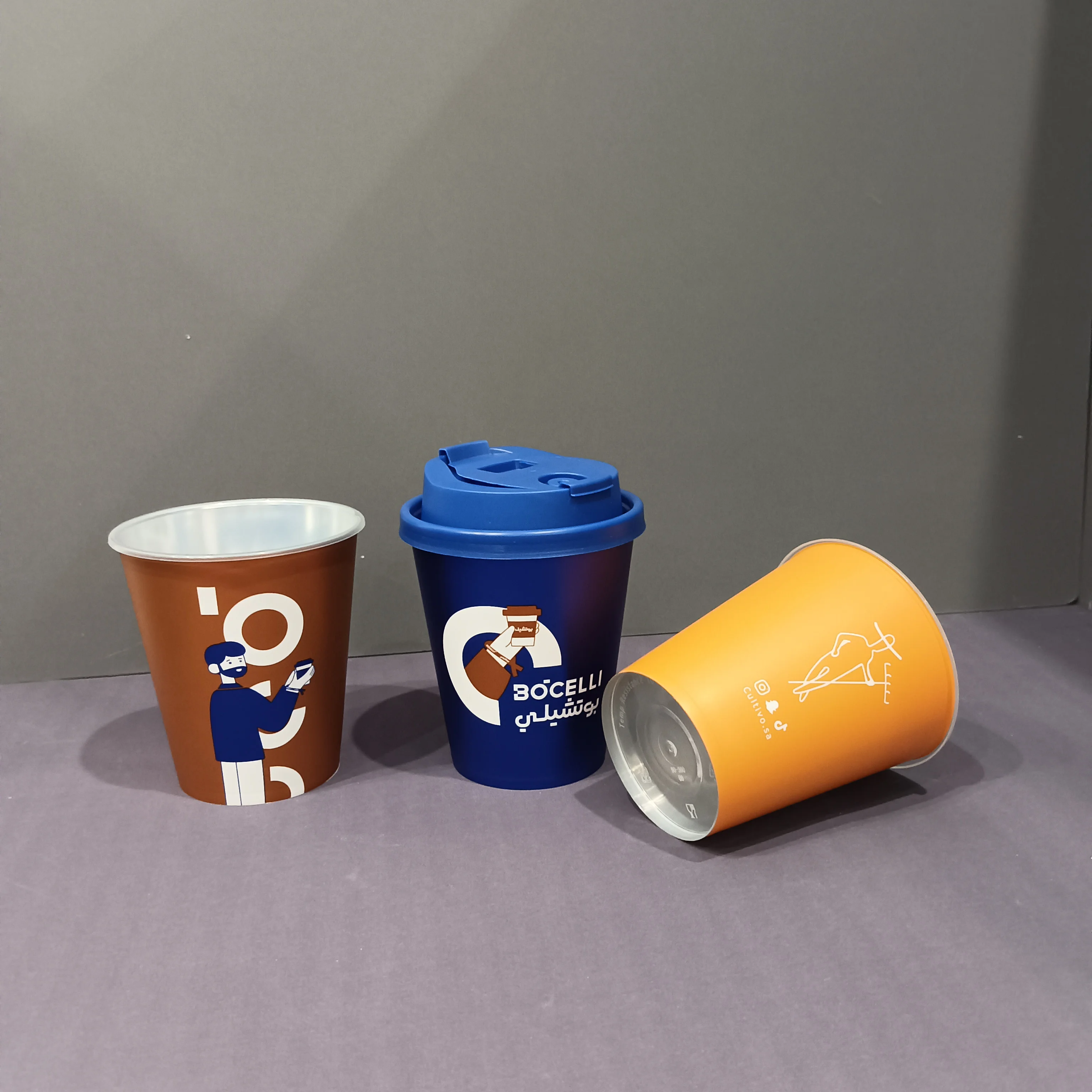Pattern Printing Aluminum Plated Metal In Mold Label Plastic Container Iml Film Iml Printer For PP injection Plastic Cups