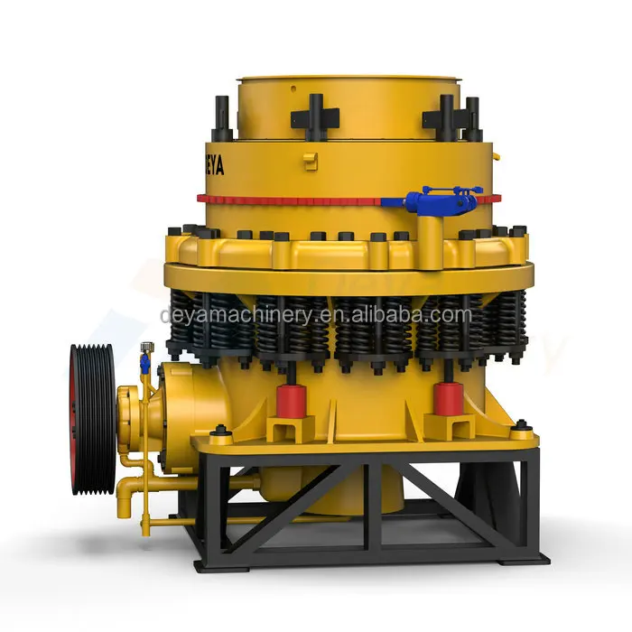 100TPH Hydraulic Simmons cone crusher for iron ore and stone crushing plant