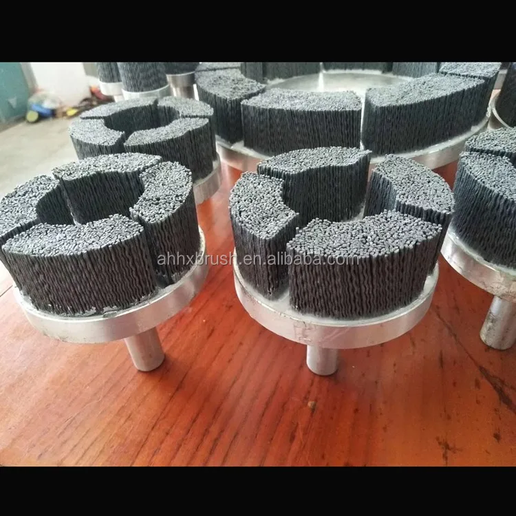 Professional Crimped Wire Circular Wheel Brush Rotary Sweeper Brushes Grinding Machine Filament Cup Sanding Brush