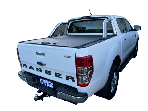 TRUCK BED RETRACTABLE TONNEAU COVER FOR FORD RANGER (2011-2022) PX  PXII  PXIII LOCKABLE ROLLER UTE TRAY COVER