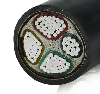 AR2V 4-Core XLPE Insulated PVC Halogen-Free Aluminum Power Cable Single Low Voltage Copper Conductor Construction Applications