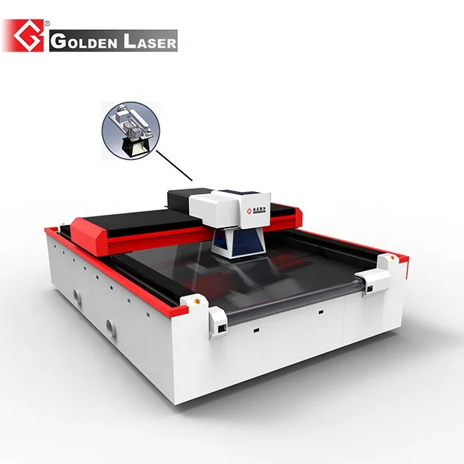 RF CO2 Galvo Laser Fabric Engraving and Textile Cutting Machine for Garment Industry