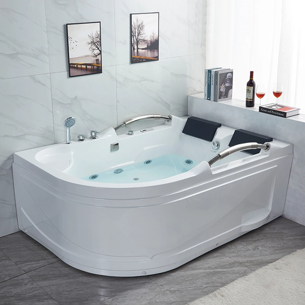 Hot Sale For Hotel And Home Massage Bath Tubs With High Quality Acrylic Air&Whirlpool Bathtub