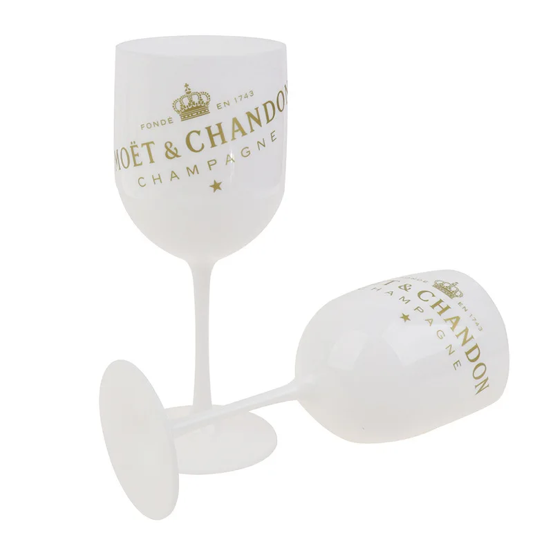 Factory Direct Sale Plastic Champagne Cup Food Grade Plastic Wine Bottle Unbreak Plastic Wine Glasses